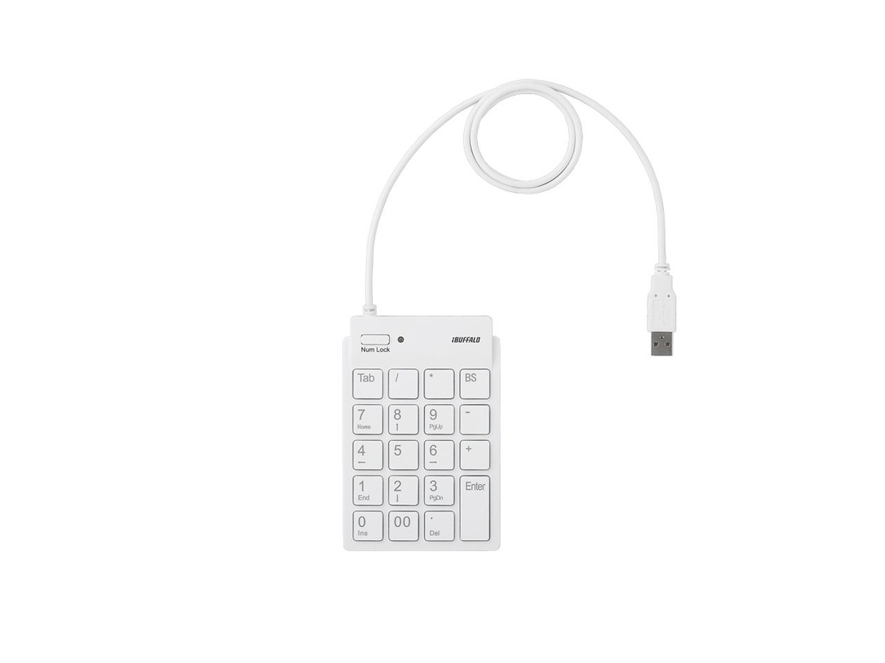 (未使用･未開封品)BUFFALO スリムテンキーボード Tabキー付き ホワイト BSTK11WH Amazon.co.jp: バッファロー BUFFALO スリムテンキーボード Tab